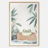01 - Cute Frog in Japanese Bathtub Illustration - 井の中の蛙大海を知らず Art Print - Main - Vertical.jpg