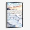 01 - Framed Bolivia Salar de Uyuni Watercolor Canvas Print - Vertical - Main.jpg