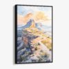 01 - Framed Guadalupe Mountains National Park Canvas Print - Vertical - Main.jpg