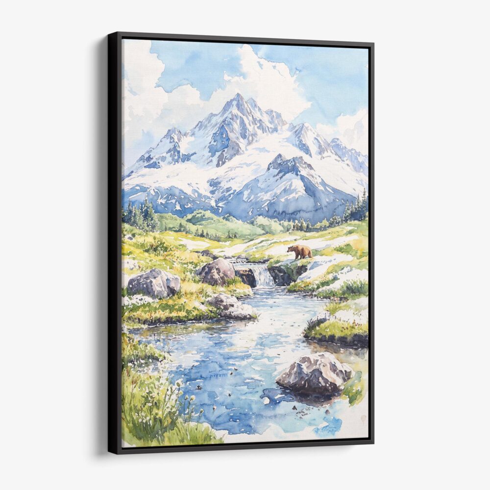 01 - Framed Katmai National Park Canvas Print - Vertical - Main.jpg 01 - Framed Katmai National Park Canvas Print - Vertical - Main.jpg