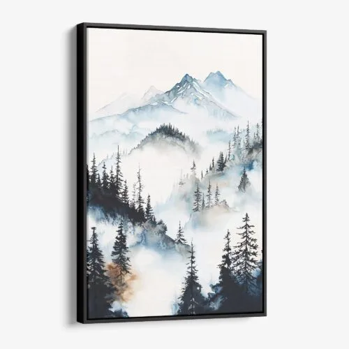 01 - Framed Pacific Northwest Canvas Print - Vertical - Main.jpg