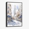 01 - Framed Paris Watercolor Canvas Print - Vertical - Main.jpg