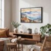 02 - 02 - Blue Ridge Mountains Watercolor - Horizontal Art - Digital Download - Boho Living Room.jpg