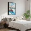 02 - Black Framed St Louis Watercolor Canvas Print - Bedroom - Vertical.jpg