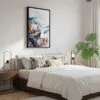 03 - Black Framed Shenandoah national park watercolor Canvas Print - Bedroom - Vertical.jpg