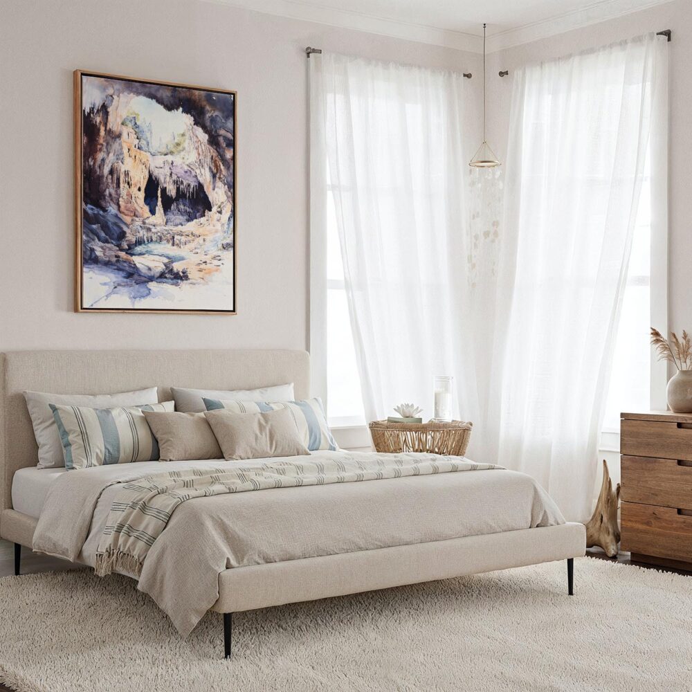 03 - Framed Carlsbad Caverns National Park Watercolor Canvas Print - Coastal Bedroom - Vertical.jpg 03 - Framed Carlsbad Caverns National Park Watercolor Canvas Print - Coastal Bedroom - Vertical.jpg