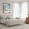 03 - Framed Hawaii - Maui 2 - Watercolor Canvas Print - Coastal Bedroom - Vertical.jpg
