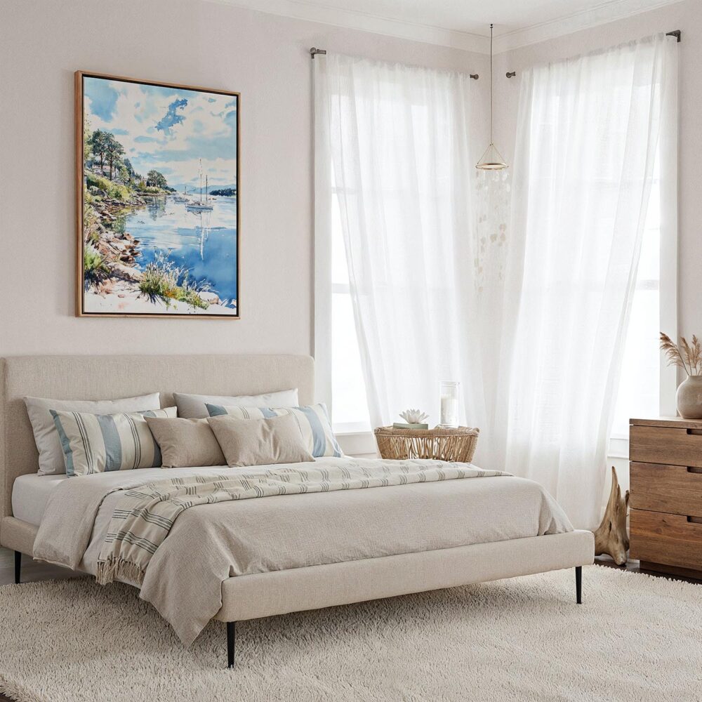 03 - Framed Lake Windermere - Watercolor 3 Canvas Print - Coastal Bedroom - Vertical.jpg 03 - Framed Lake Windermere - Watercolor 3 Canvas Print - Coastal Bedroom - Vertical.jpg