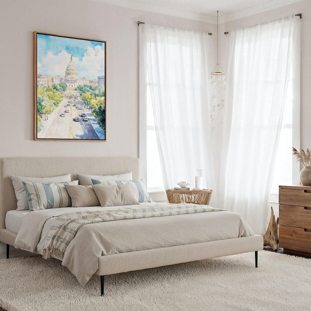 03 - Framed Washington DC Watercolor Canvas Print - Coastal Bedroom - Vertical.jpg 03 - Framed Washington DC Watercolor Canvas Print - Coastal Bedroom - Vertical.jpg