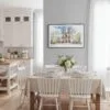04 - 03 - Framed Notre Dame Watercolor - Horizontal Canvas Print - Coastal Kitchen.jpg