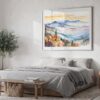 04 - 04 - Blue Ridge Mountains Watercolor - Horizontal Art - Digital Download - Bedroom.jpg