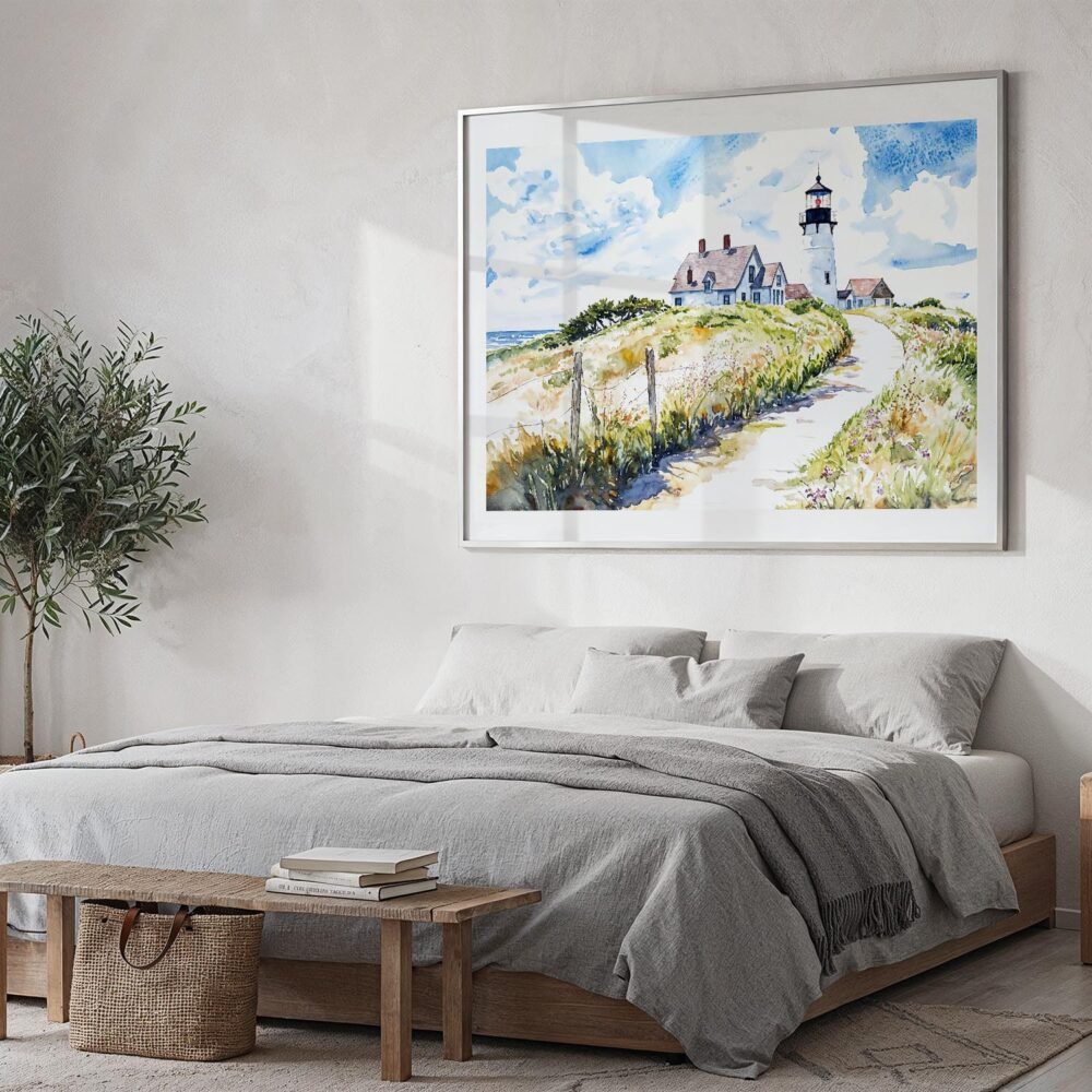 04 - 04 - Cape Cod Nobska Lighthouse Watercolor - Horizontal Art - Digital Download - Bedroom.jpg 04 - 04 - Cape Cod Nobska Lighthouse Watercolor - Horizontal Art - Digital Download - Bedroom.jpg