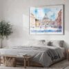 04 - 04 - Italy Vatican Watercolor - Horizontal Art - Digital Download - Bedroom.jpg