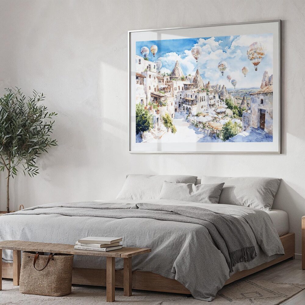 04 - 04 - Turkey Cappadocia Watercolor - Horizontal Art - Digital Download - Bedroom.jpg 04 - 04 - Turkey Cappadocia Watercolor - Horizontal Art - Digital Download - Bedroom.jpg