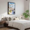 04 - Black Framed Cappadocia Turkey Watercolor Canvas Print - Bedroom - Vertical.jpg