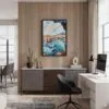 04 - Black Framed Monaco France Watercolor Canvas Print - Home Office - Vertical.jpg