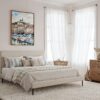 04 - Framed Marseilles Watercolor Canvas Print - Coastal Bedroom - Vertical.jpg