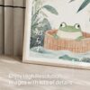 05 - 05 - Cute Frog in Japanese Bathtub Illustration - 井の中の蛙大海を知らず Art - Digital Download - Detail Zoom.jpg