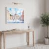 05 - 05 - Italy Vatican Watercolor - Horizontal Art - Digital Download - Hallway.jpg