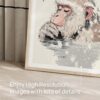 05 - 05 - Japanese Macaque in Onsen Vintage Illustration - 明日は明日の風が吹 - Tomorrow’s wind will blow tomorrow. Art - Digital Download - Detail Zoom.jpg