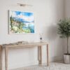 05 - 05 - Lake Garda in Italy Watercolor - Horizontal Art - Digital Download - Hallway.jpg
