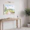 05 - 05 - Tuscany Watercolor - Horizontal Art - Digital Download - Hallway.jpg