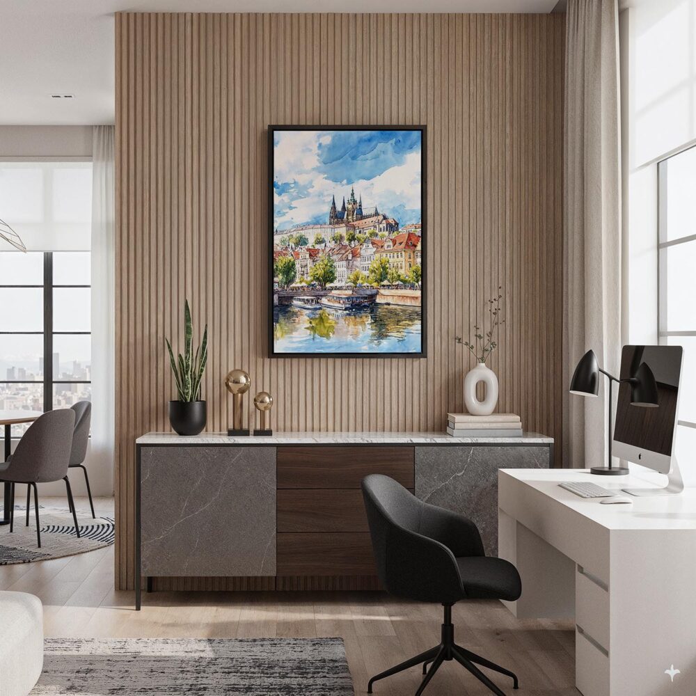 05 - Black Framed Prague St Vitus Cathedral Canvas Print - Home Office - Vertical.jpg 05 - Black Framed Prague St Vitus Cathedral Canvas Print - Home Office - Vertical.jpg