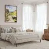 05 - Framed Peak District Watercolor Canvas Print - Coastal Bedroom - Vertical.jpg