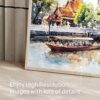 06 - 06 - Bangkok Wat Arun Temple of Dawn Watercolor - Horizontal Art - Digital Download - Detail Zoom.jpg