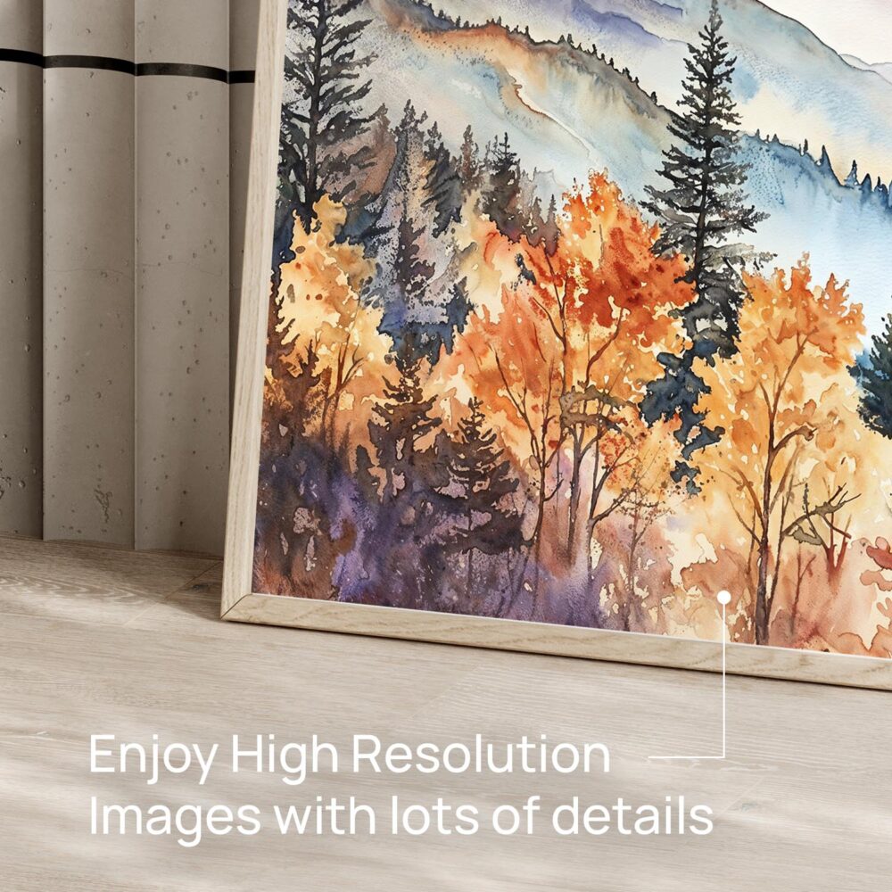 06 - 06 - Blue Ridge Mountains Watercolor - Horizontal Art - Digital Download - Detail Zoom.jpg 06 - 06 - Blue Ridge Mountains Watercolor - Horizontal Art - Digital Download - Detail Zoom.jpg