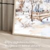 06 - 06 - New York Central Park in Winter Watercolor - Horizontal Art - Digital Download - Detail Zoom.jpg