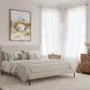 06 - Framed Arches National Park Watercolor Canvas Print - Coastal Bedroom - Vertical.jpg