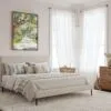 06 - Framed Savannah Georgia Watercolor Canvas Print - Coastal Bedroom - Vertical.jpg