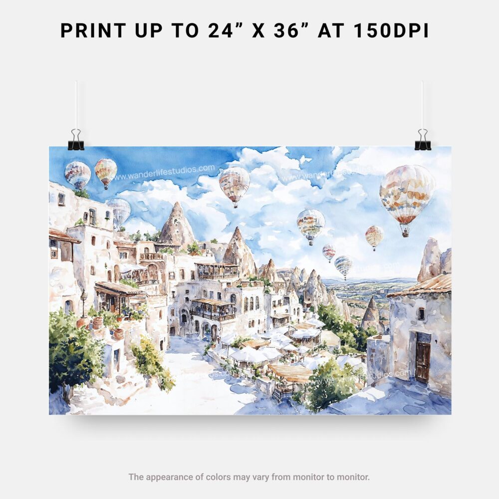 07 - 07 - Turkey Cappadocia Watercolor - Horizontal Art - Digital Download - Print Size.jpg 07 - 07 - Turkey Cappadocia Watercolor - Horizontal Art - Digital Download - Print Size.jpg