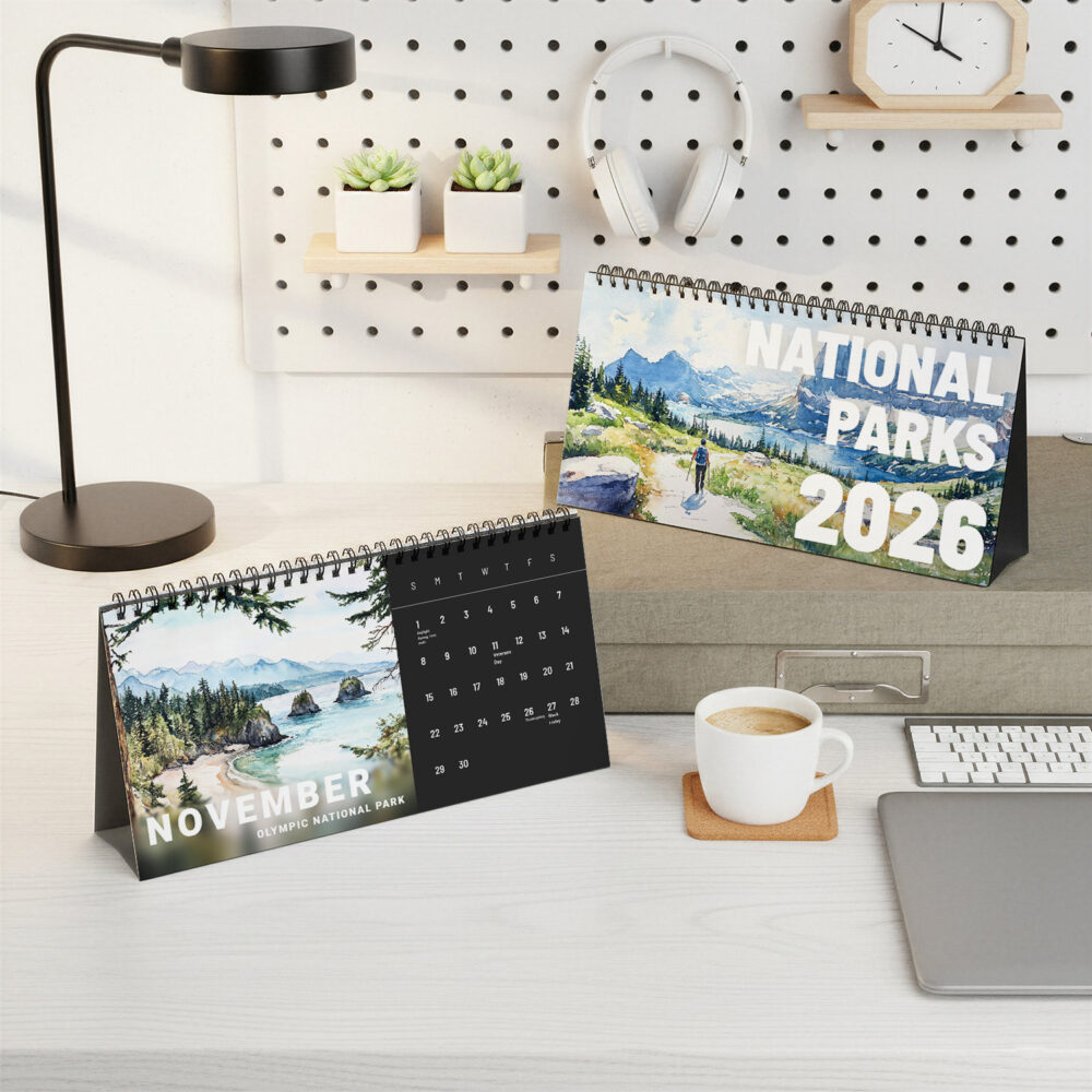 2026 National Park Desk Calendar - Creative Desk 2026 National Park Desk Calendar - Creative Desk
