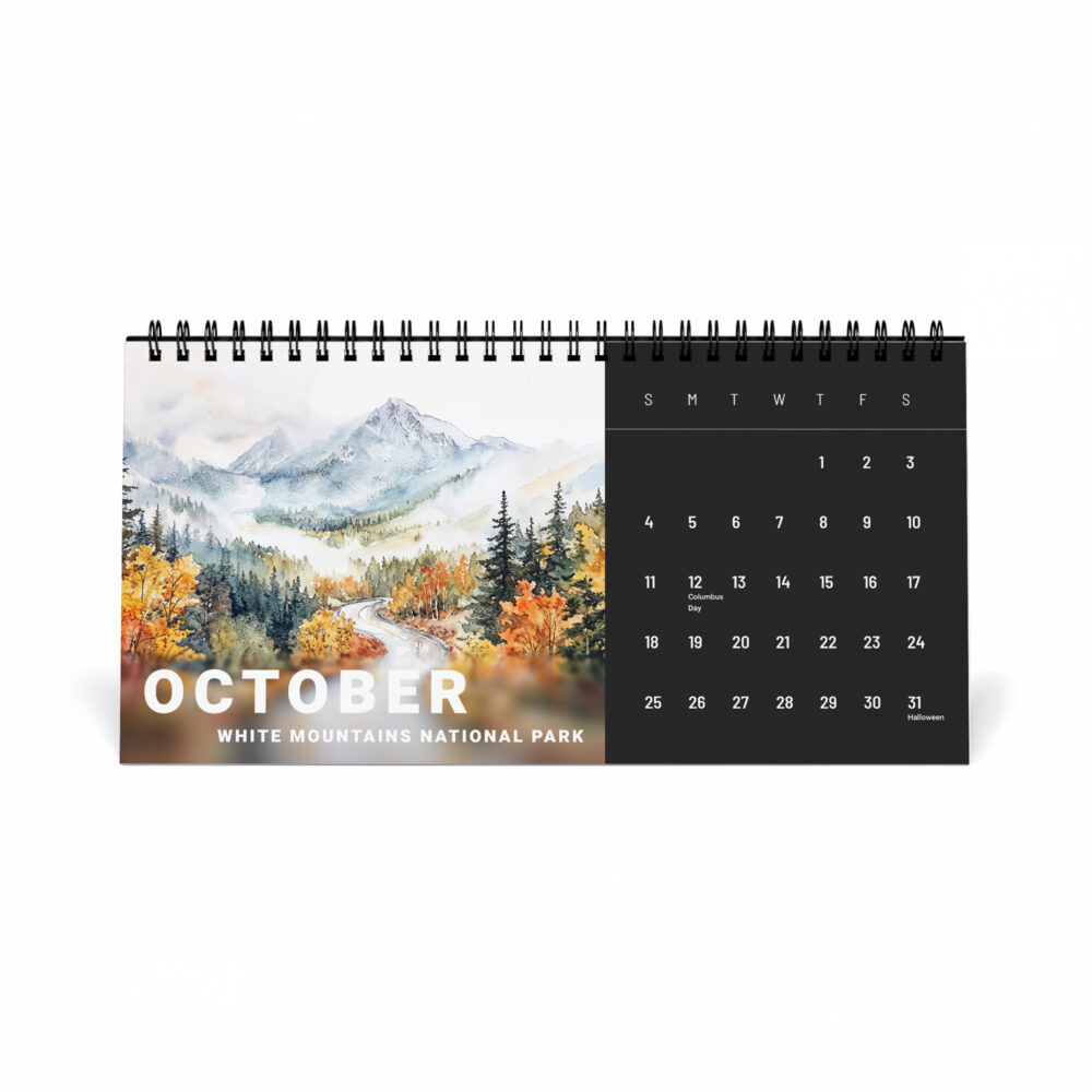 2026 National Park Desk Calendar Front - Main 2026 National Park Desk Calendar Front - Main