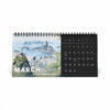2026 Travel Desk Calendar Front - Main