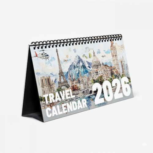 Home 5 2026 Travel Desk Calendar Side Main