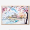 01 - 01 - Hiroshima Japan Watercolor - Horizontal Art - Digital Download - Main.jpg