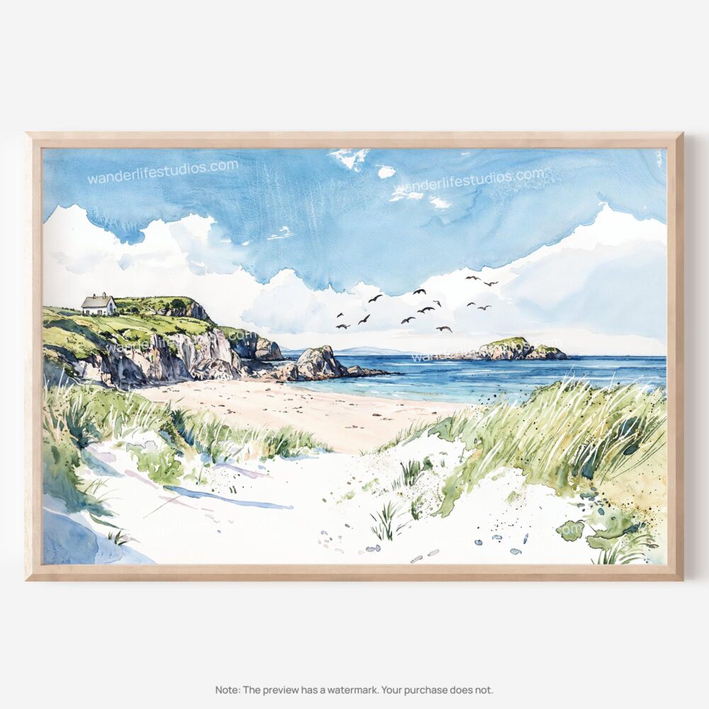 01 - 01 - Inishowen Ireland Watercolor - Horizontal Art - Digital Download - Main.jpg 01 - 01 - Inishowen Ireland Watercolor - Horizontal Art - Digital Download - Main.jpg