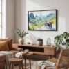 02 - 02 - Ha Giang Loop Watercolor - Horizontal Art - Digital Download - Boho Living Room.jpg