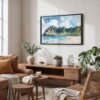 02 - 02 - Haiwaii Na Pali Coast Watercolor - Horizontal Art - Digital Download - Boho Living Room.jpg