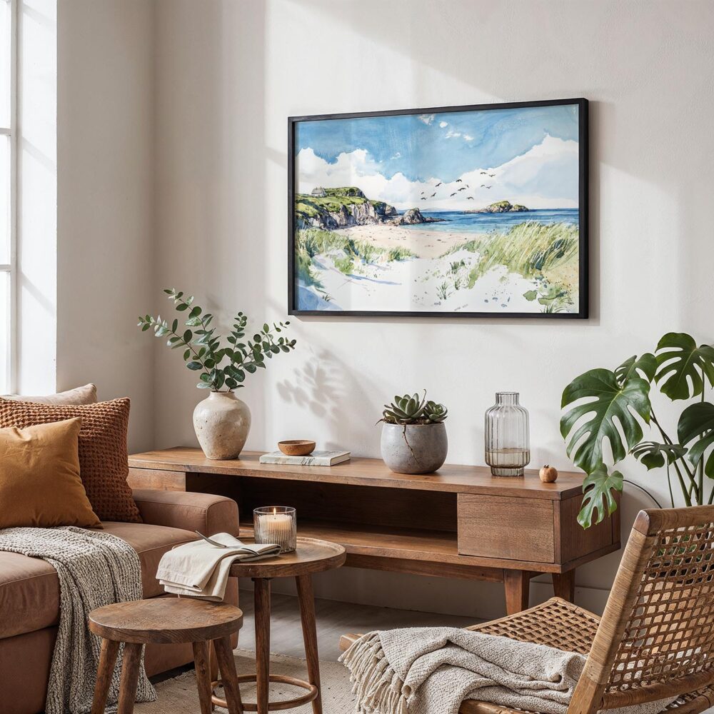 02 - 02 - Inishowen Ireland Watercolor - Horizontal Art - Digital Download - Boho Living Room.jpg 02 - 02 - Inishowen Ireland Watercolor - Horizontal Art - Digital Download - Boho Living Room.jpg