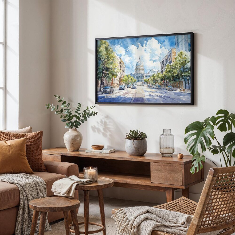 02 - 02 - Madison Watercolor - Horizontal Art - Digital Download - Boho Living Room.jpg 02 - 02 - Madison Watercolor - Horizontal Art - Digital Download - Boho Living Room.jpg