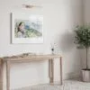 02 - Hmong Woman in Sapa Vietnam Watercolor - Horizontal Art Print in Hallway with White Frame.jpg
