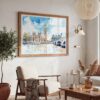 03 - 03 - London Big Ben Watercolor - Horizontal Art - Digital Download - Boho Living Room 2.jpg