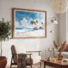 03 - 03 - Los Angeles Beach Watercolor - Horizontal Art - Digital Download - Boho Living Room 2.jpg