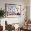 03 - 03 - Los Angeles Skyline Watercolor - Horizontal Art - Digital Download - Boho Living Room 2.jpg