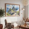 03 - 03 - Machu Picchu Watercolor - Horizontal Art - Digital Download - Boho Living Room 2.jpg