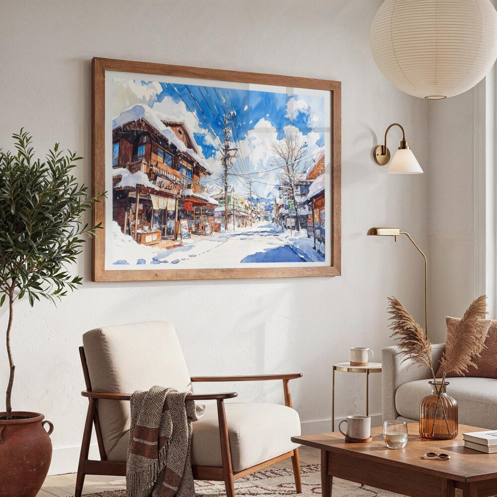 03 - 03 - Winter in Hokkaido Watercolor - Horizontal Art - Digital Download - Boho Living Room 2.jpg 03 - 03 - Winter in Hokkaido Watercolor - Horizontal Art - Digital Download - Boho Living Room 2.jpg